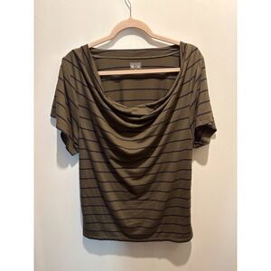 Converse One Star Women's Size Large Scoop Neck Blouse